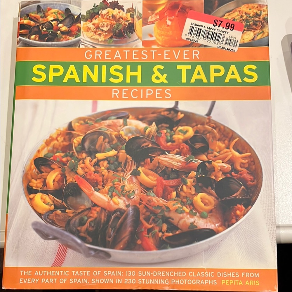 Greatest-Ever Spanish & Tapas Recipes Book